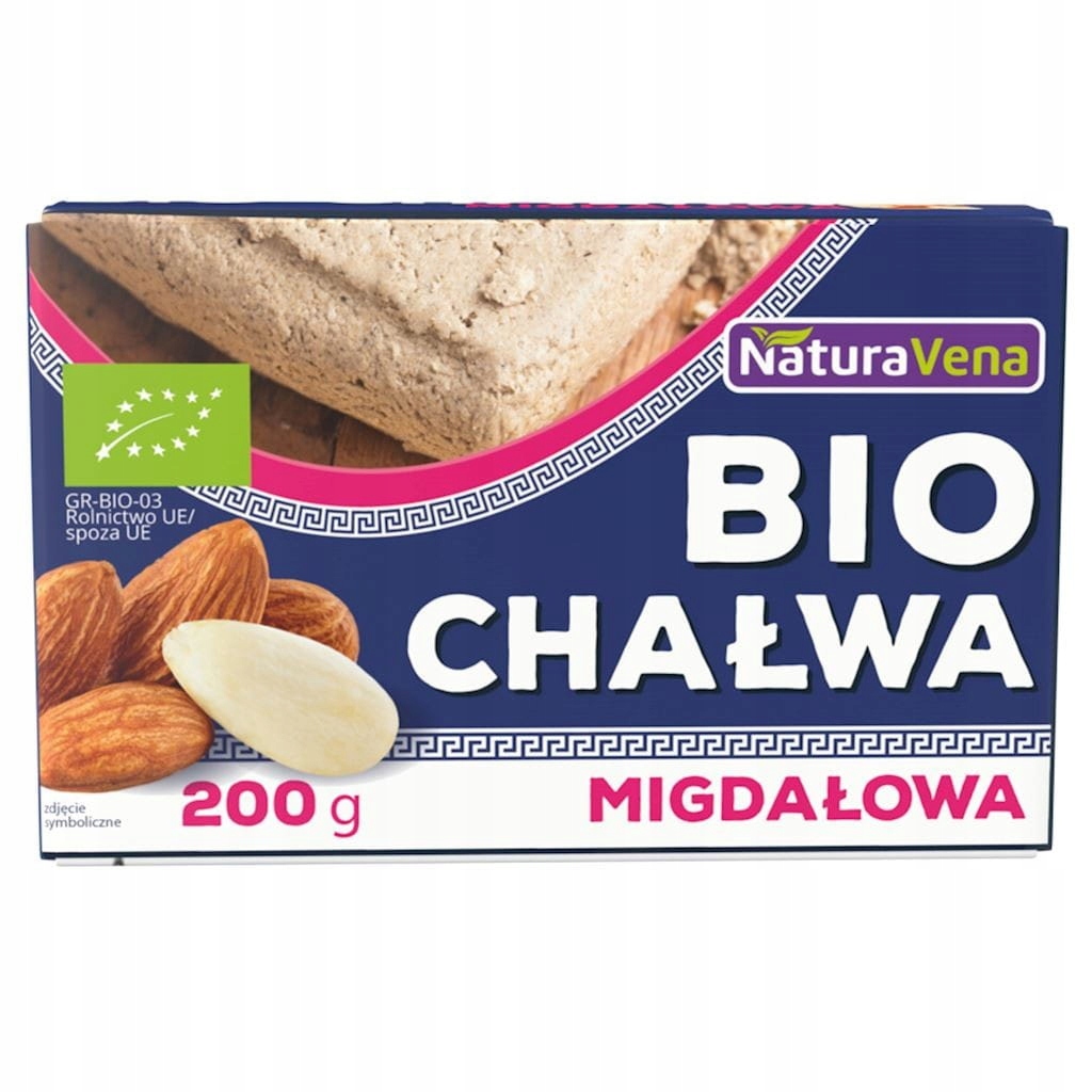 Levně Chalva S Mandlemi Bio 200 g Naturavena