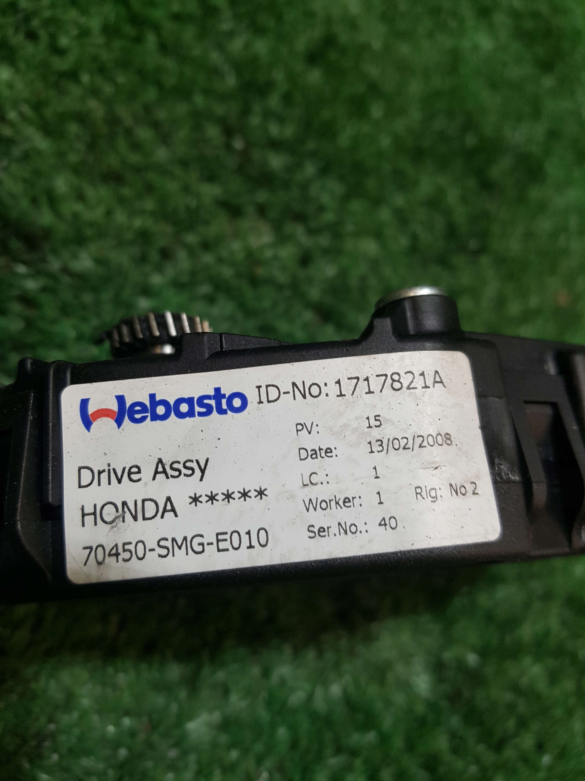 Motor Schiebedach HONDA CR-V III 70450-SMG-E010