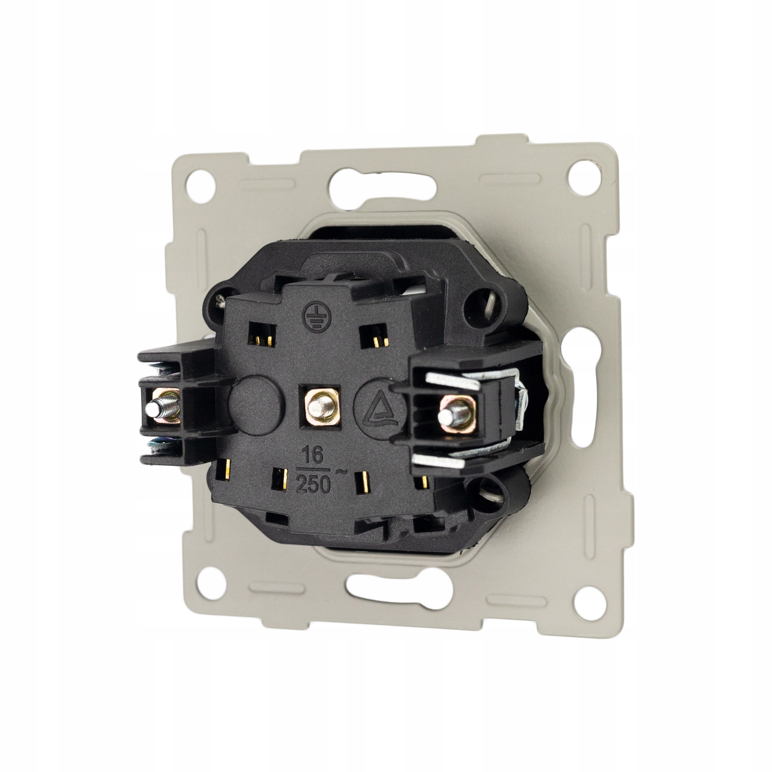 GNIAZDO GNIAZDKO SZKLANE SZKŁO CZARNE PODWÓJNE Marka inna