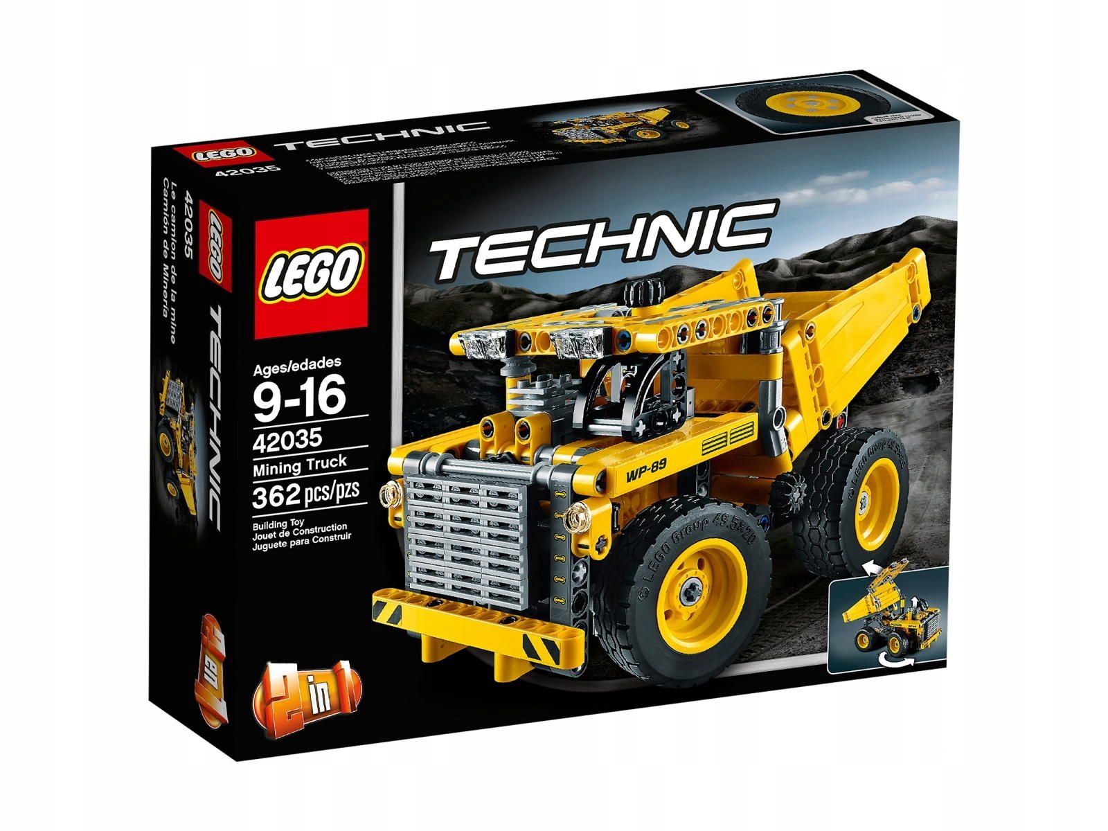 Lego Technic 42035 Důlní nákladní automobil Nový