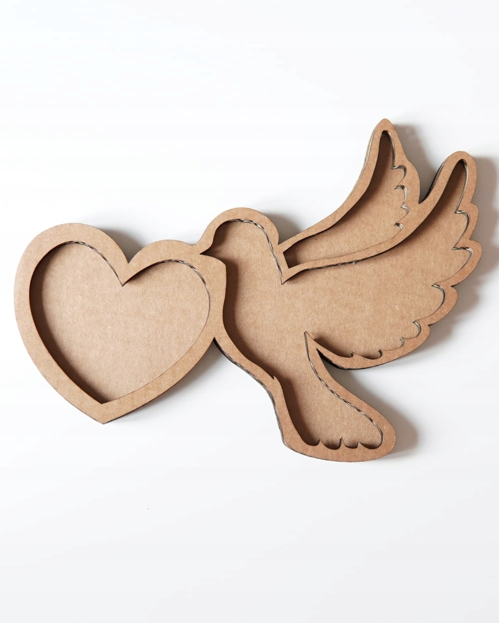 Sensokarton Gołąb z Sercem