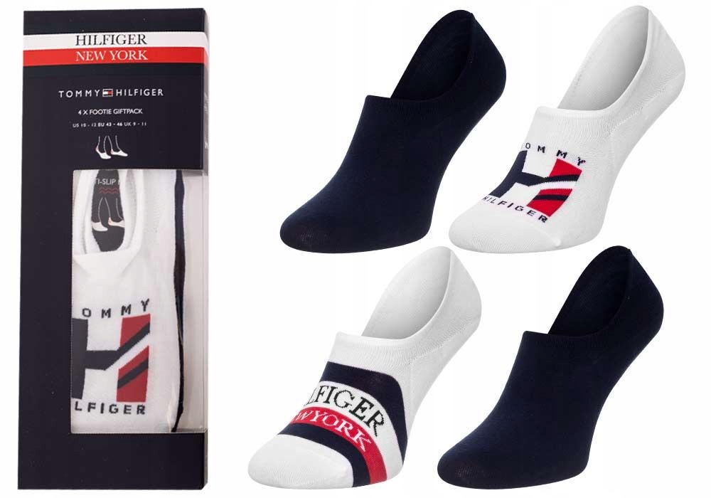 

Tommy Hilfiger Męskie Mikrostopki 4P Gift r. 43-46