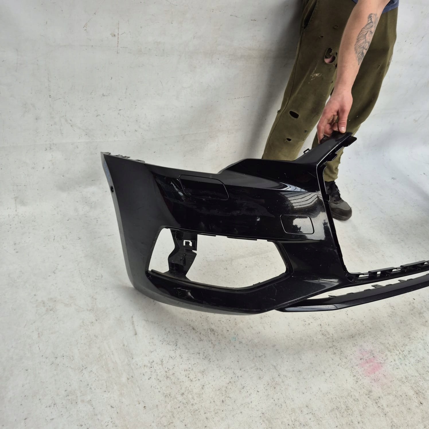 AUDI A6 C8 4K 18-25 bumper front front washer PDC