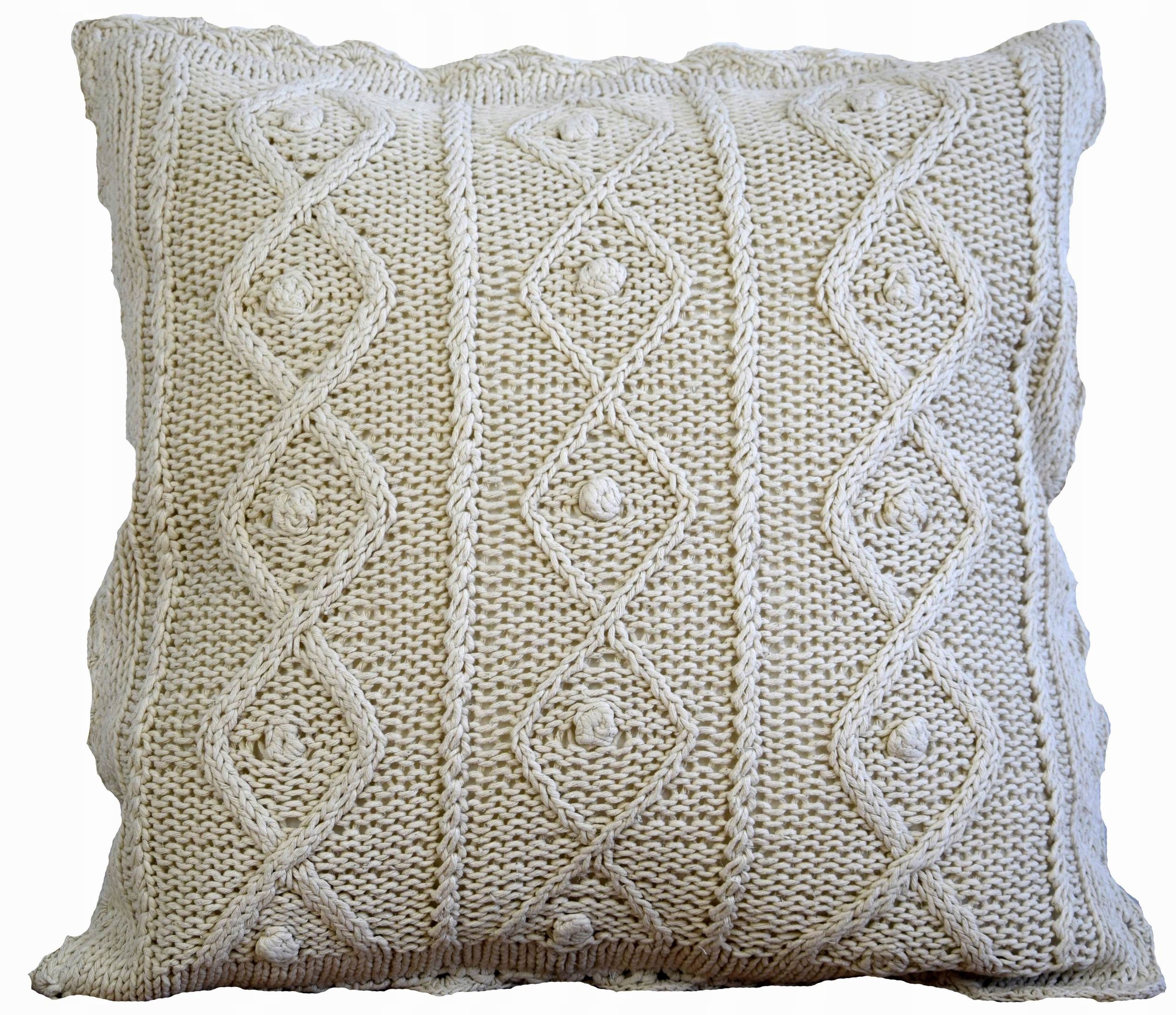 

Poszewka Dekoracyjna Beżowa 40/40 Styl Boho