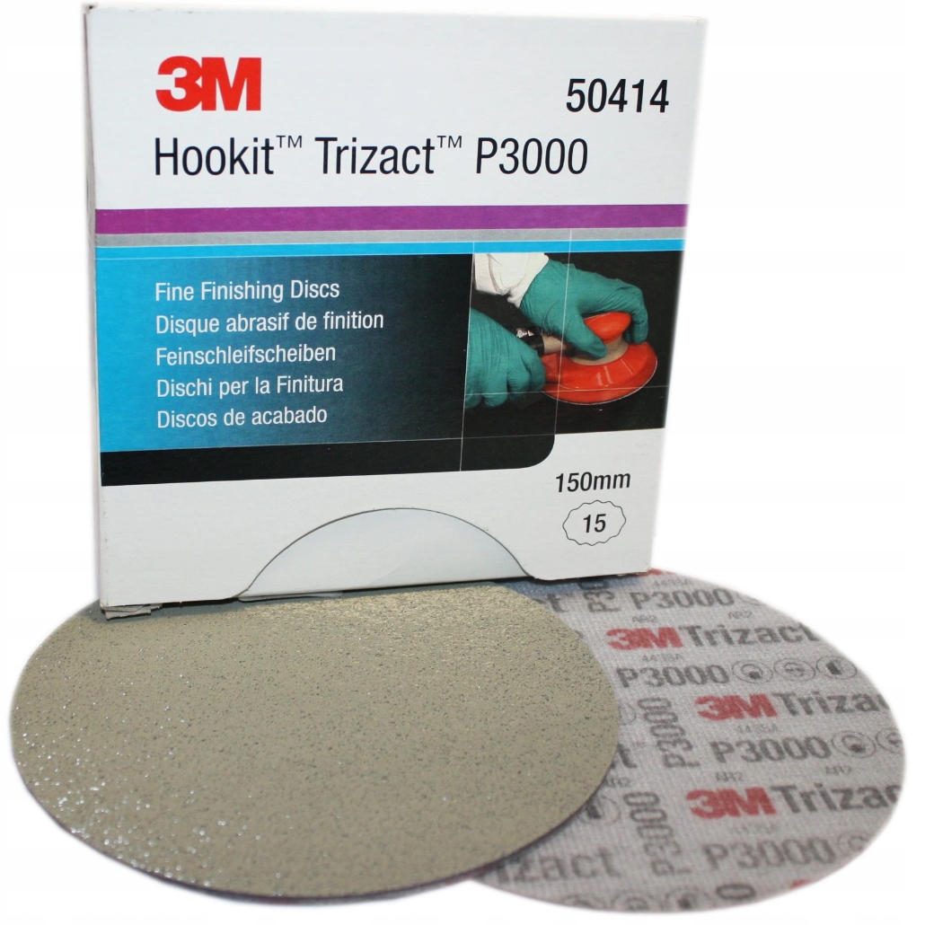

3M Krążek Ścierny Trizact Hookit P3000 75mm