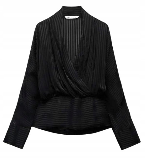 Zara Dámská Prodyšná Elegantní Poloprůsvitná Halenka vel. XL