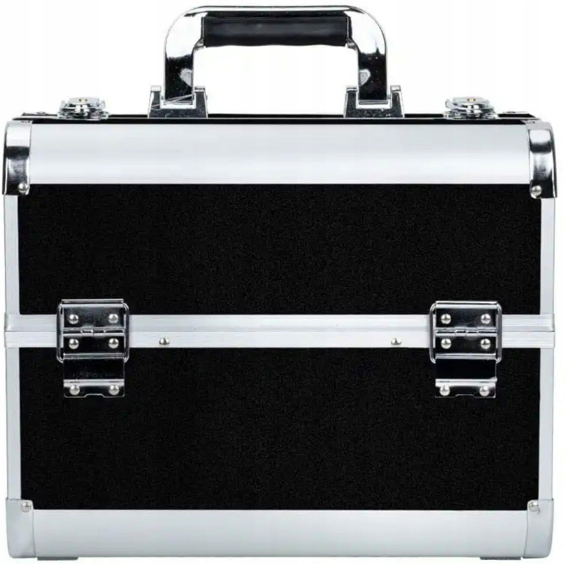 Kufer Kuferek Na Kosmetyki Organizer Exclusive Walizka Czarny Sre