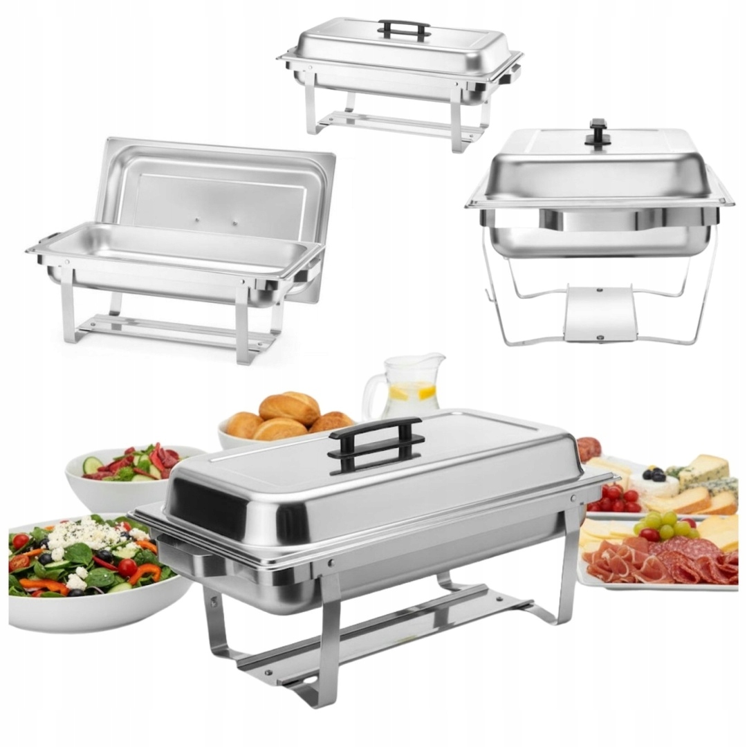 Ohřívač jídla na pastu Hendi Sada 4 ks Gn 1/1 7,5L