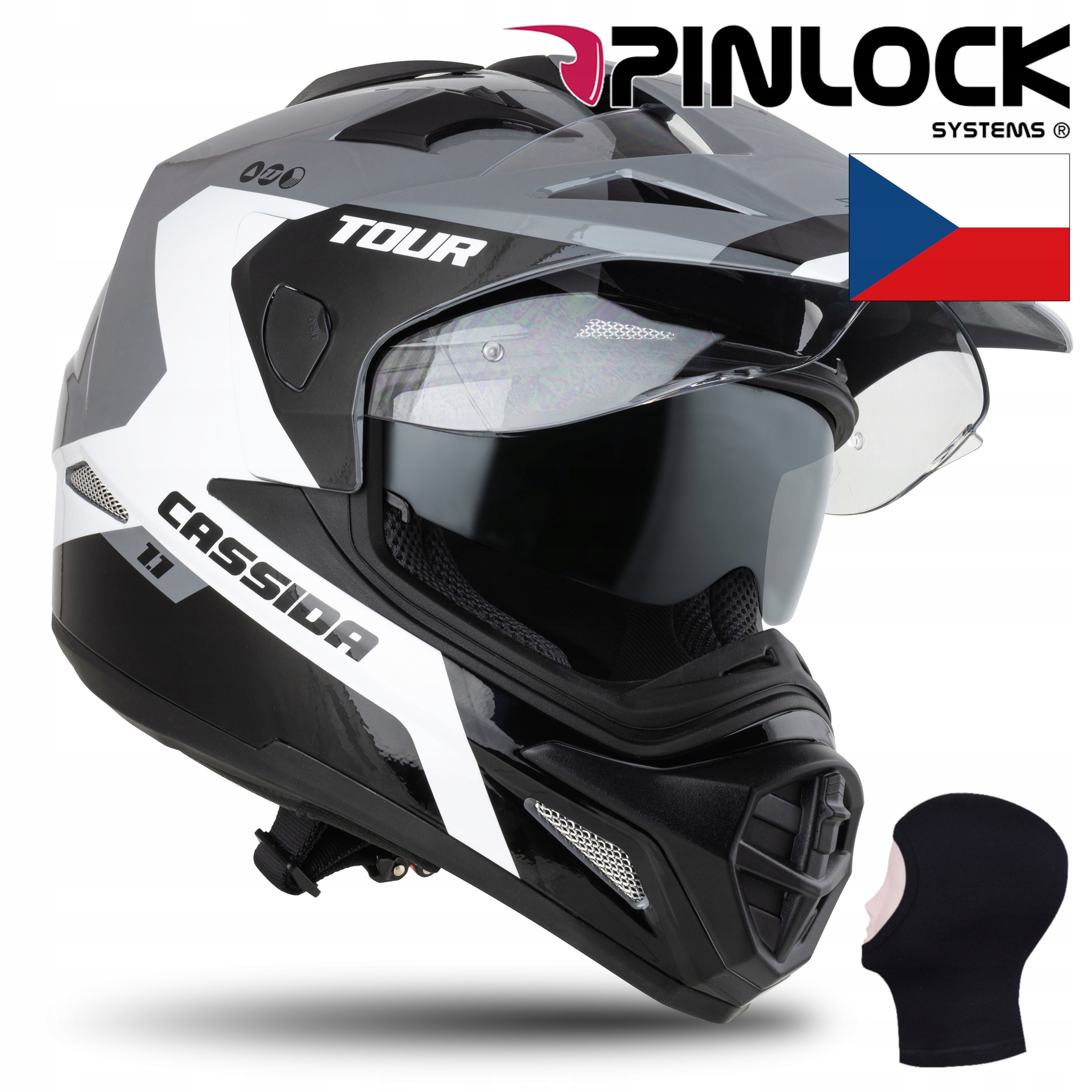 CASSIDA TOUR 1.1 KASK MOTOCYKLOWY TURYSTYK CROSS M