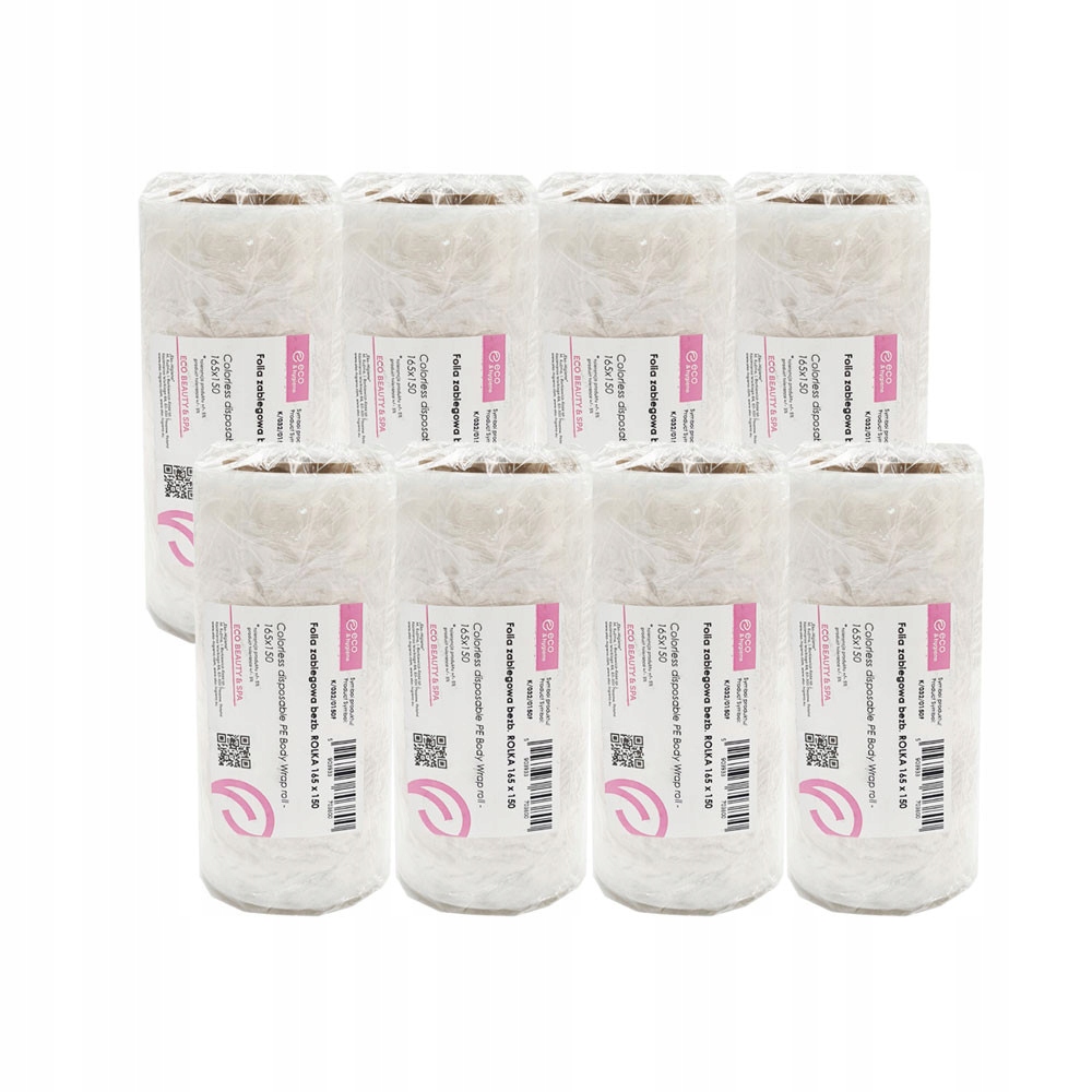 Fólie pro kosmetické ošetření na roli 16,5 cm x 150 m, 8 rolí