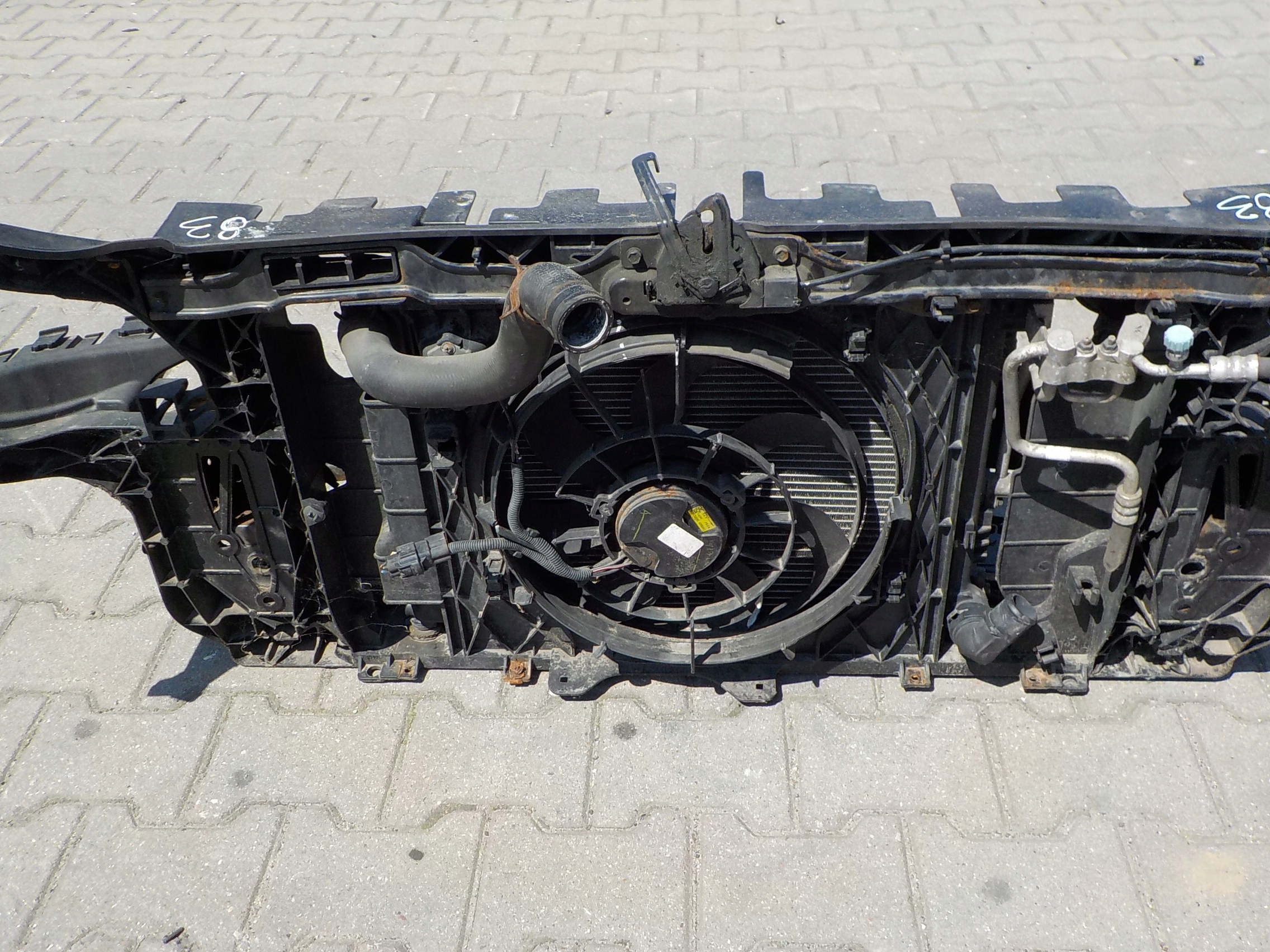 83 HYUNDAI I20 CRDI support panel for radiators sider radiator