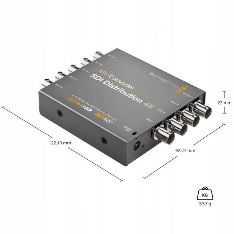 Blackmagic Mini Converter SDI Distribution 4K EAN (GTIN) 9338716002621