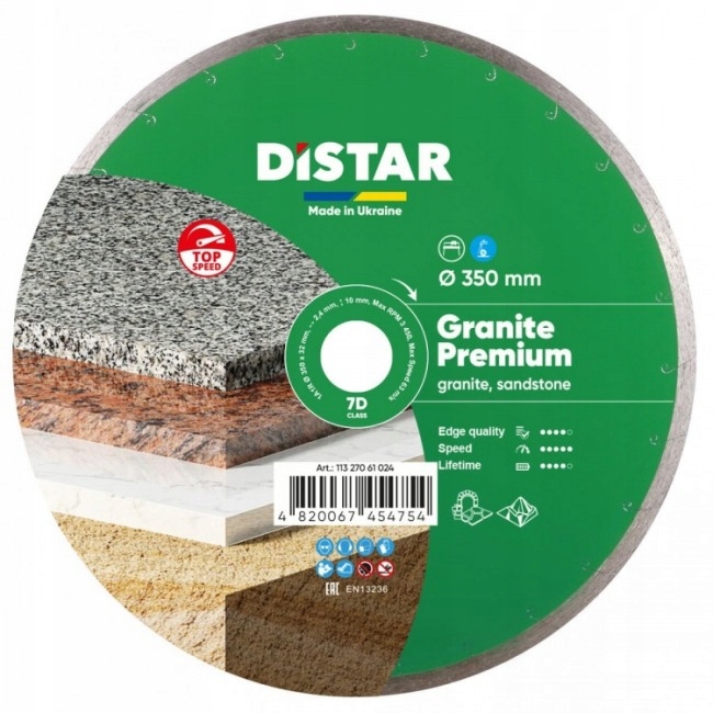 Diamantový kotouč 350 mm/32 Distar Granit Premium