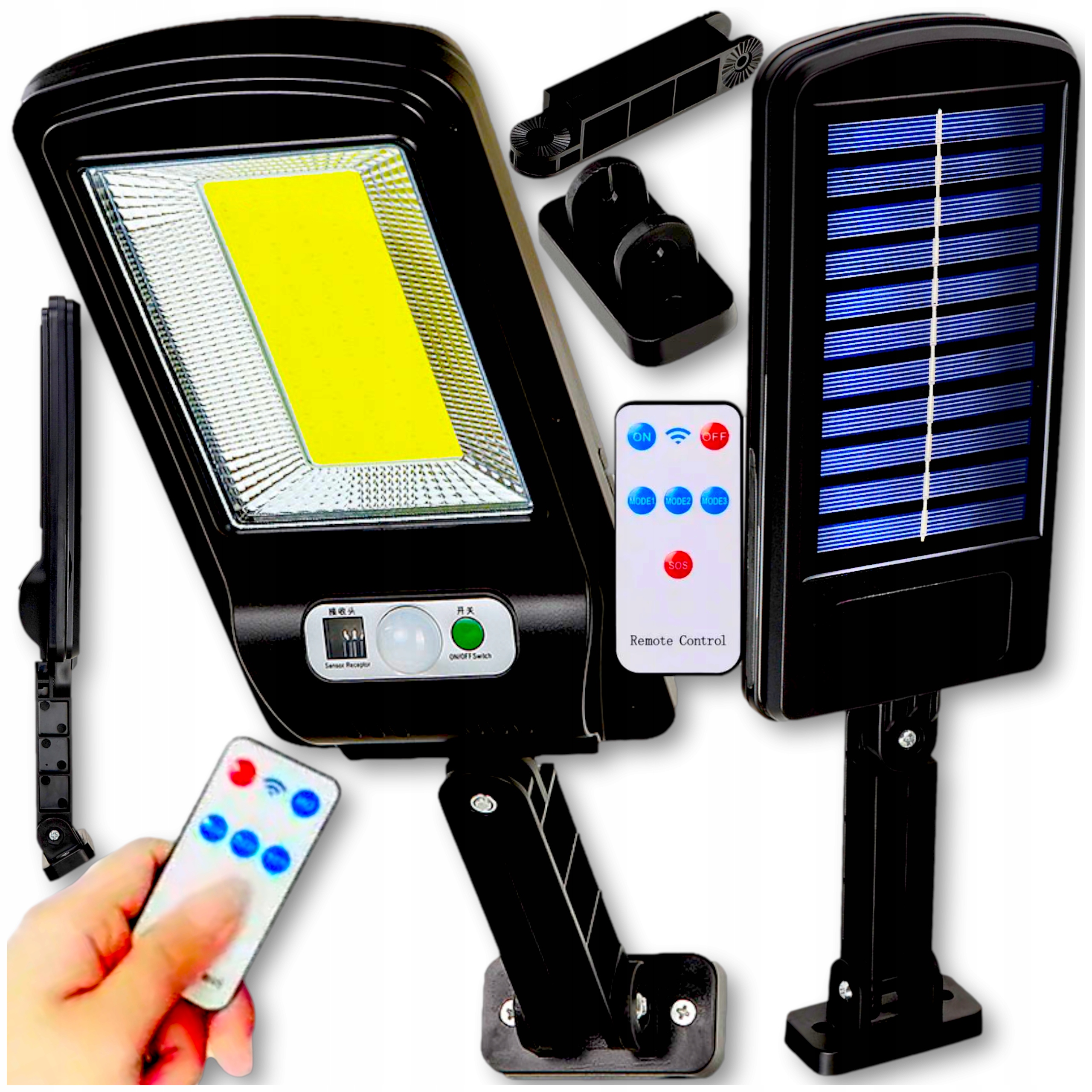 

Lampa Solarna Led Uliczna Z Czujnikiem Ruchu Pilot