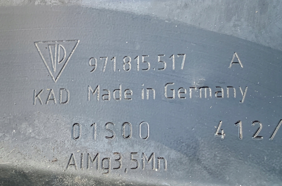 PORSCHE PANAMERA 4 971 2.9 V6 ŚCIANA GRODZIOWA 971815517 Producent części Porsche OE