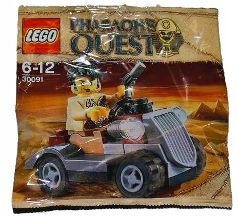 Lego Pharaoh's Quest 30091 Polybag Sáček Figurka Desert Rover pha009 New