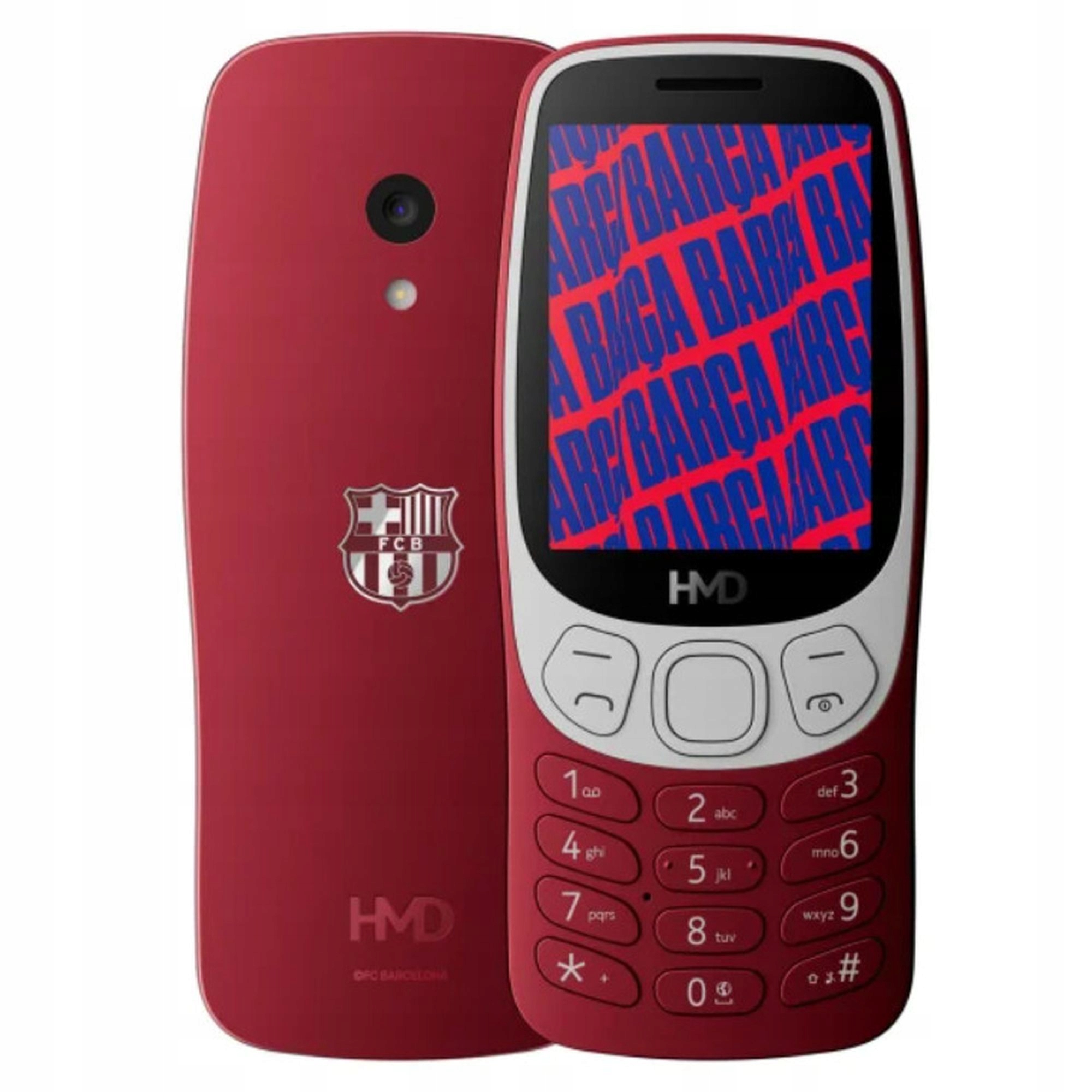 Telefon Hmd 3210 TA-1736 Barca Czerwony 64/128MB Usb-c 1450mAh