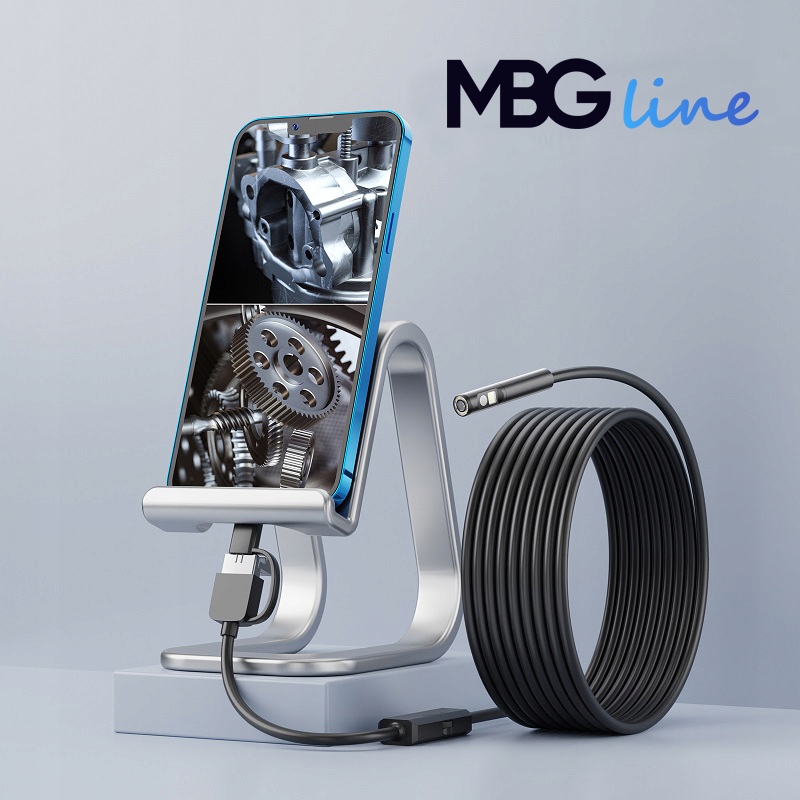 Kamera INSPEKCYJNA DUO ENDOSKOP 5M 9LED 2x HD EAN (GTIN) 5902659176677