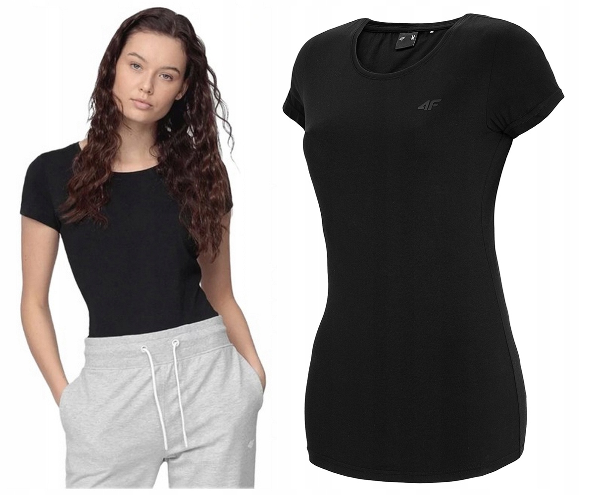 

Koszulka Damska T-shirt 4F TSD001 XXL Czarny