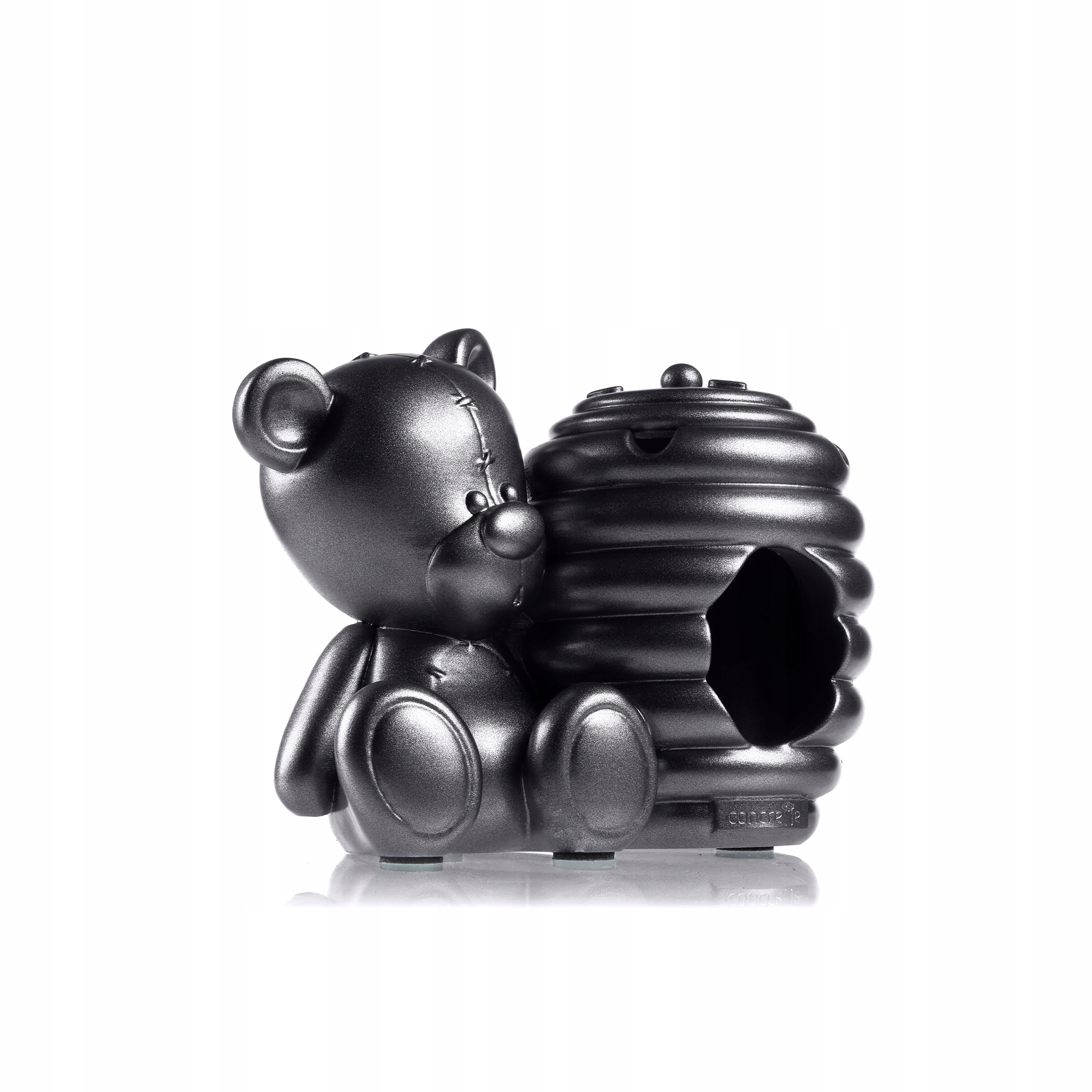 Vlněná mísa Teddy Bear Black Metallic Poli