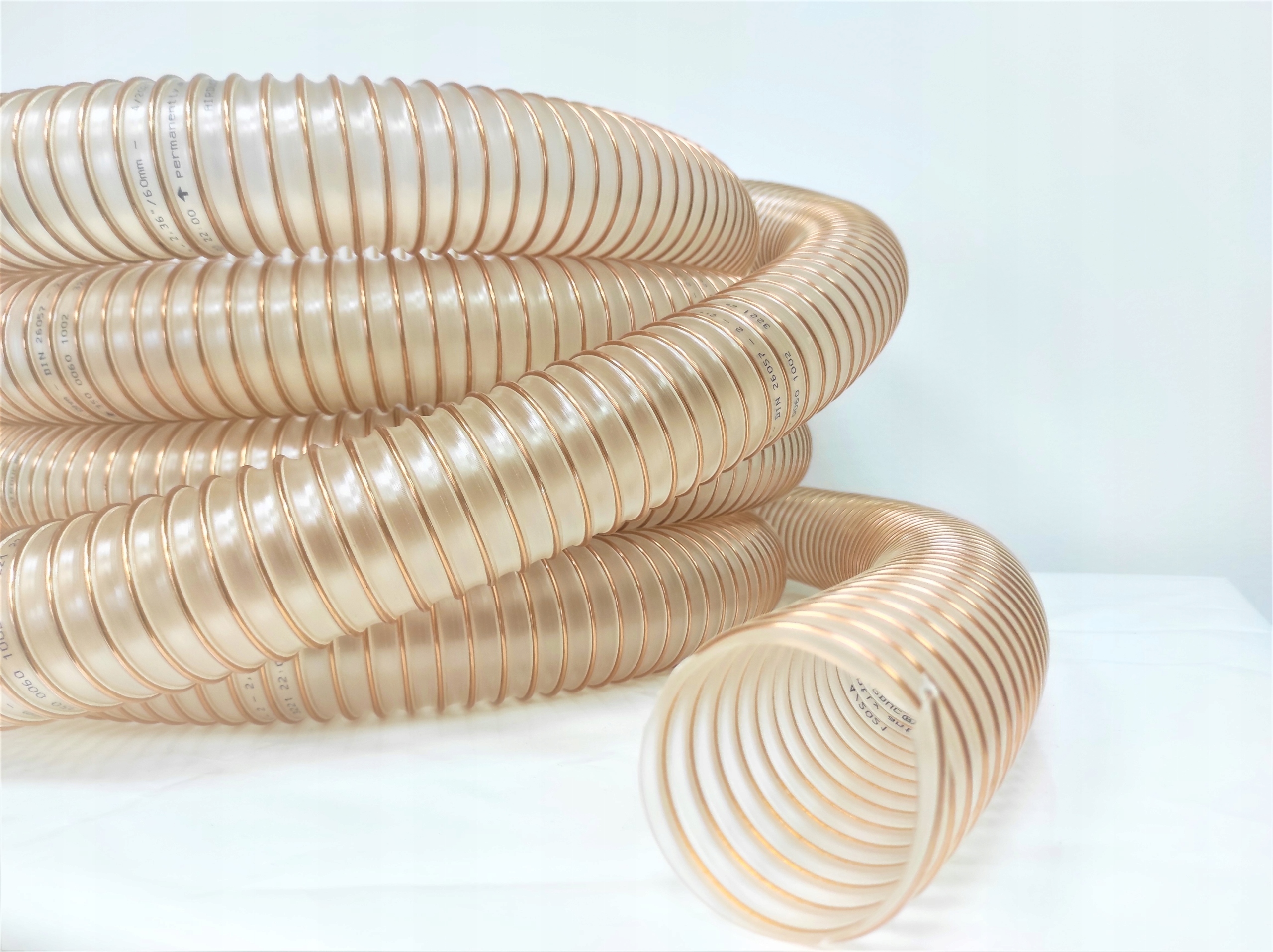 

Rura spiro do podajnika pelletu Pur fi 60 gładka