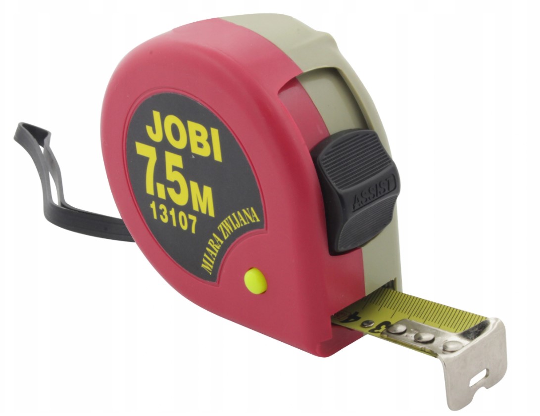 

Miara Zwijana Metalowa 7,5M 19MM Jobi
