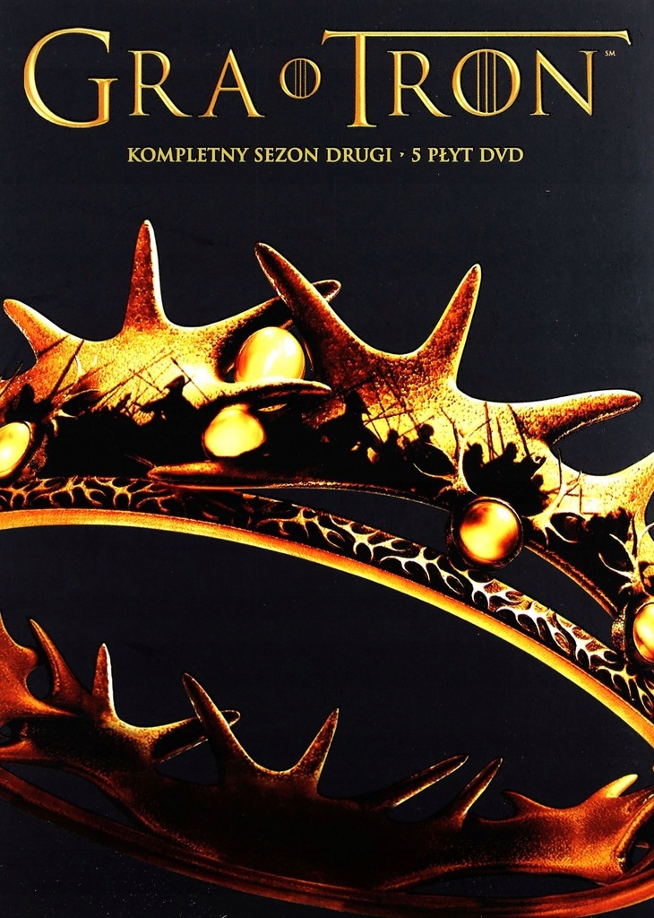 Gra O Tron Sezon 2 5DVD Folia