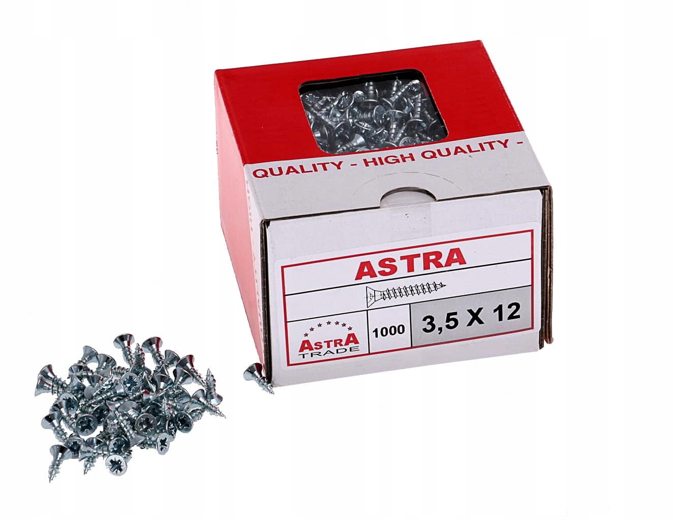 

Wkręt 3.5X12 /1000 Szt/ Astra