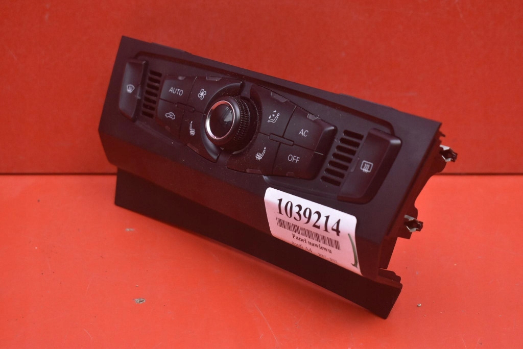control panel air conditioning devices KLIMY 8T1820043AA AUDI A4 B8 07-11