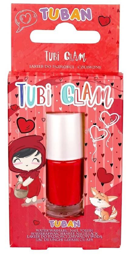 LAKIER DO PAZNOKCI TUBI GLAM CZERWONY