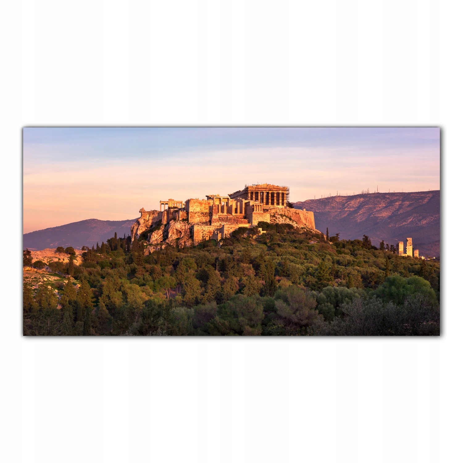 

Obraz na szkle Foto Akropol Grecja Wzgórze 120x60