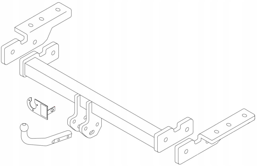 HAK HOLOWNICZY Opel ASTRA II G classic hatchback/sedan/saloon +WIĄZKA 7PIN EAN (GTIN) 5905768290579
