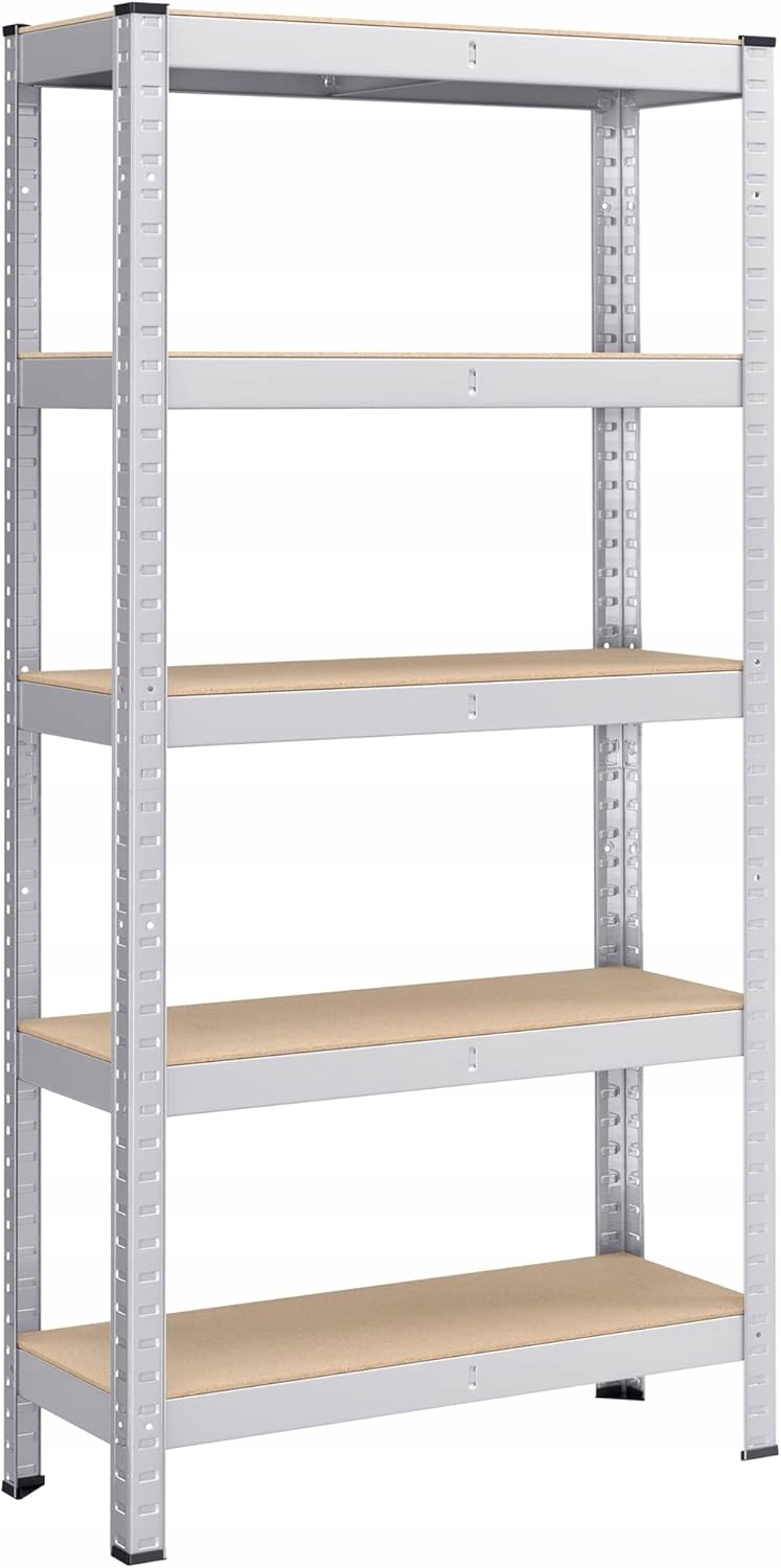 Kovový skladový regál Songmics 151 x 75 x 30 cm, max 130 kg na polici