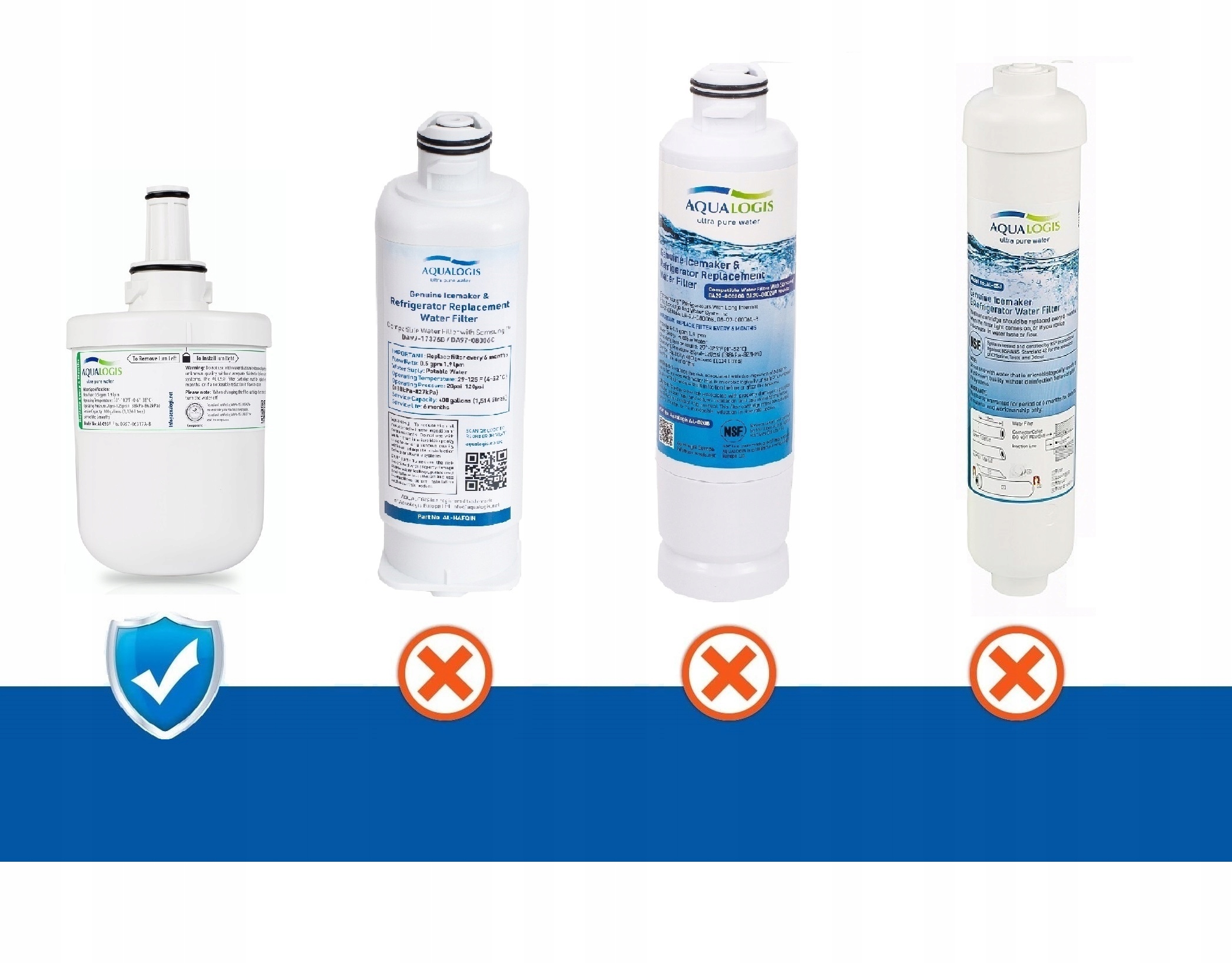 Filtr Aqualogis AL-093F Jak Samsung DA29-00003F Producent Aqualogis