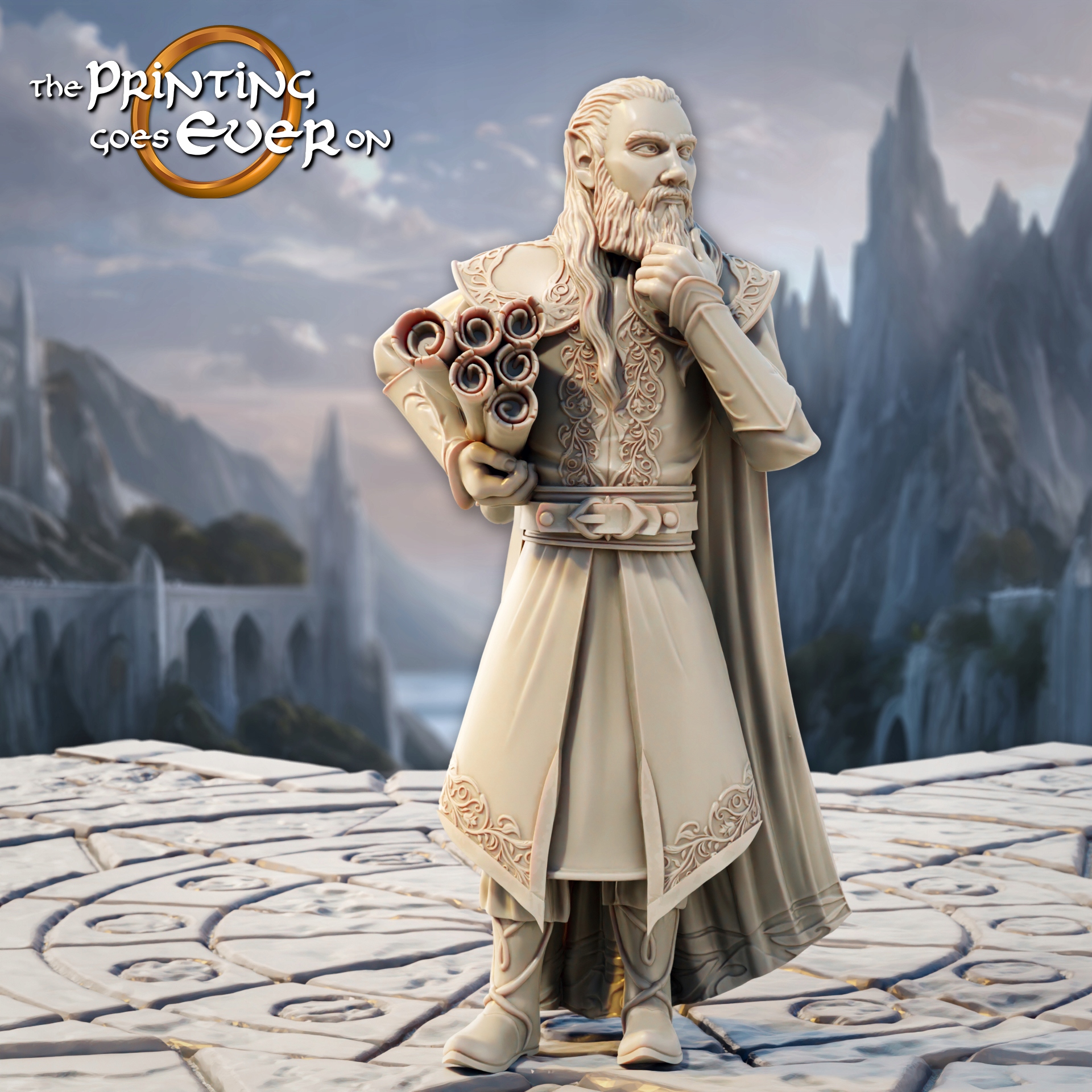 Cerwyn The Ship Elder The Printing Goes Ever On