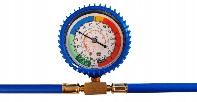 Zestaw do klimatyzacji do aut z R 134a 840g Weight with packaging 2 kg
