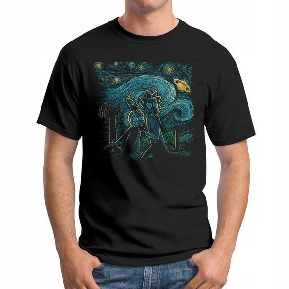 

Koszulka T-Shirt Rick And Morty Painting S