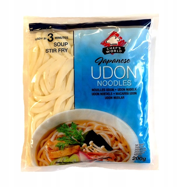 

Chef's World Makaron udon świeży 200g