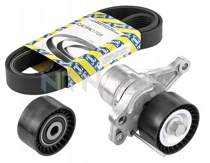 KA855.24 - SNR КОМПЛЕКТ РОЛИКОВ + РЕМЕНЬ АКСЕССУАРЫ ДЛЯ ДВИГАТЕЛЯ RENAULT