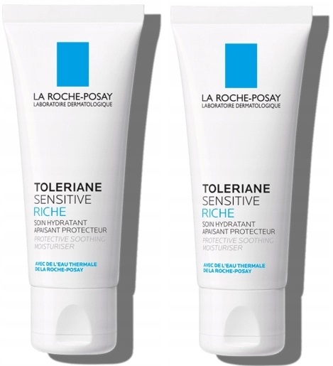 2x La Roche Posay Toleriane Sensitive Riche Krem do skóry suchej 40 ml