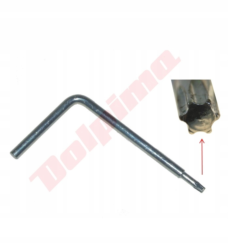 

Klucz Torx T27 L120 0812 370 1000