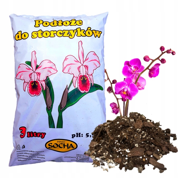 

Podłoże do orchidei 3L Ziemia do storczyków