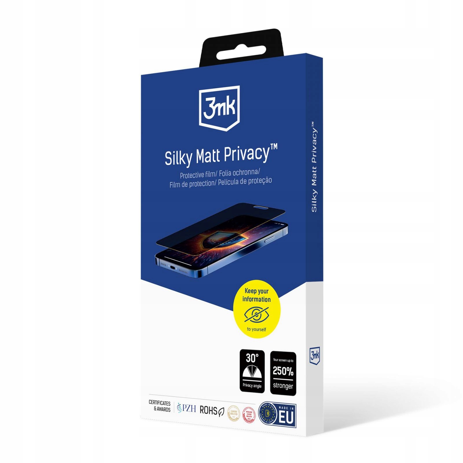 Google Pixel 10/ 10 Pro 3MK Silky Matt Privacy
