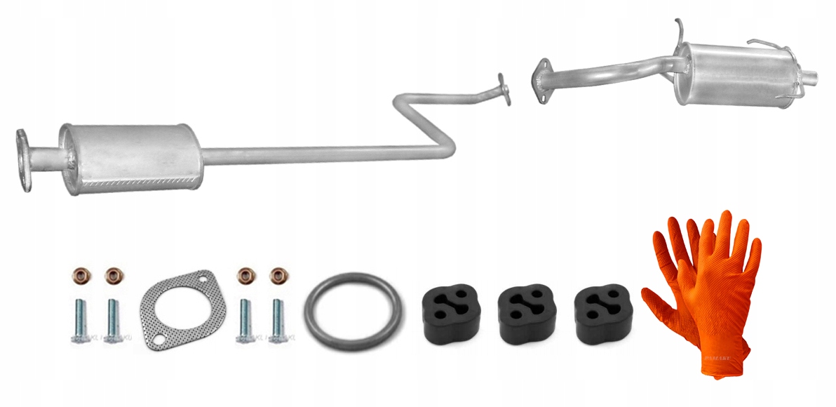 Nissan Micra 1.4i 16V 60 kW (2000-11/2002) Tlumič Koncový