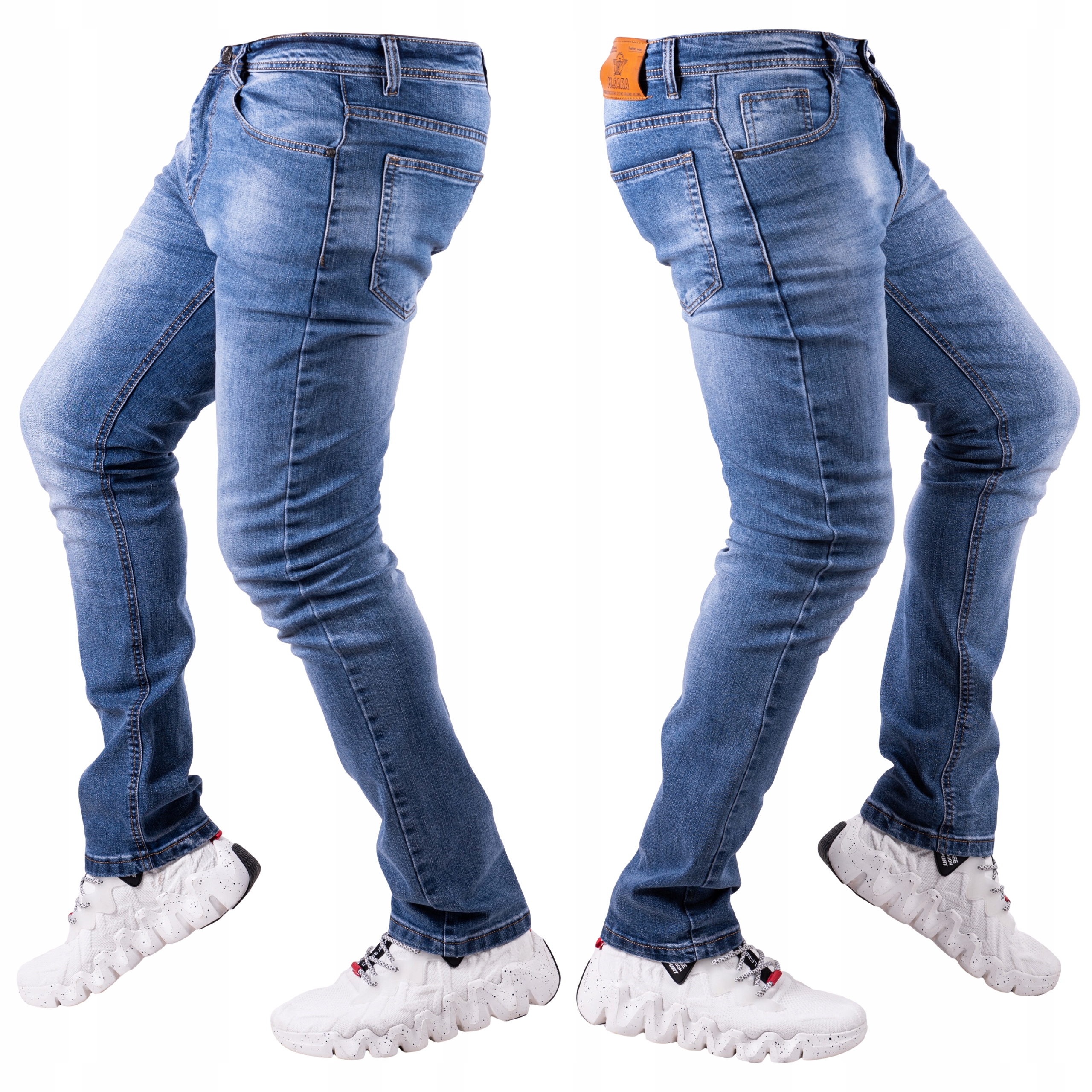 

Spodnie klasyczne Jeansy zwężane EDDI6 r.39