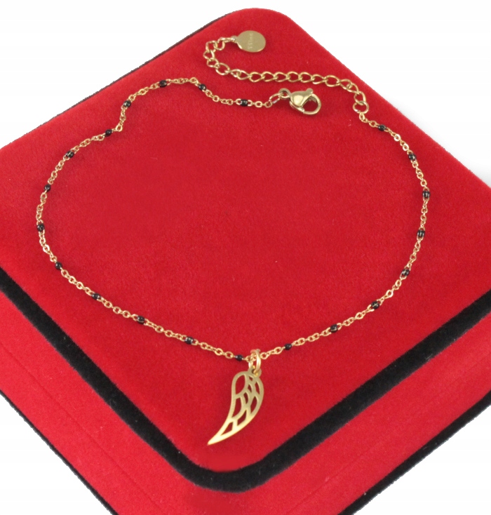 

Bransoletka Na Nogę Skrzydła Stal Chirurgiczna