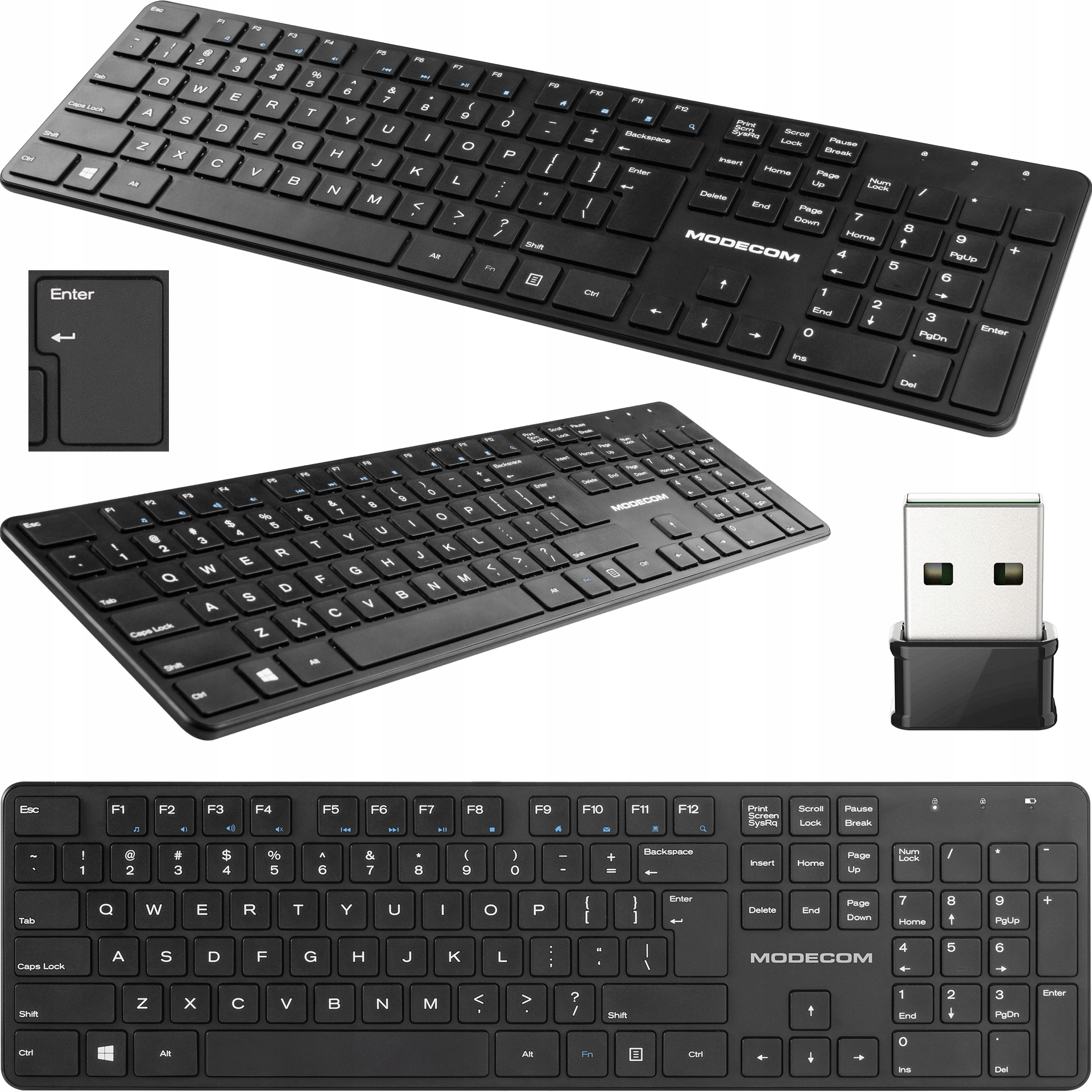 

Klawiatura Laptopowa Płaska System Nożycowy