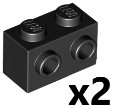 

Lego Klocek Mod 1x2 Czarny 11211 6138173 2szt Nowy
