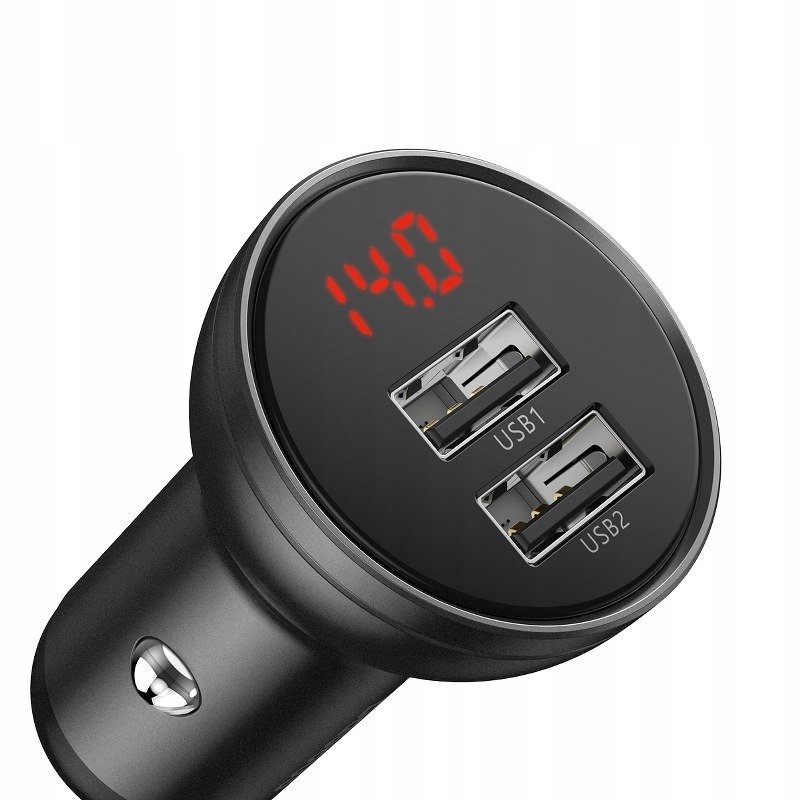 

Ładowarka samochodowa Baseus 2xUSB 4,8A 24W