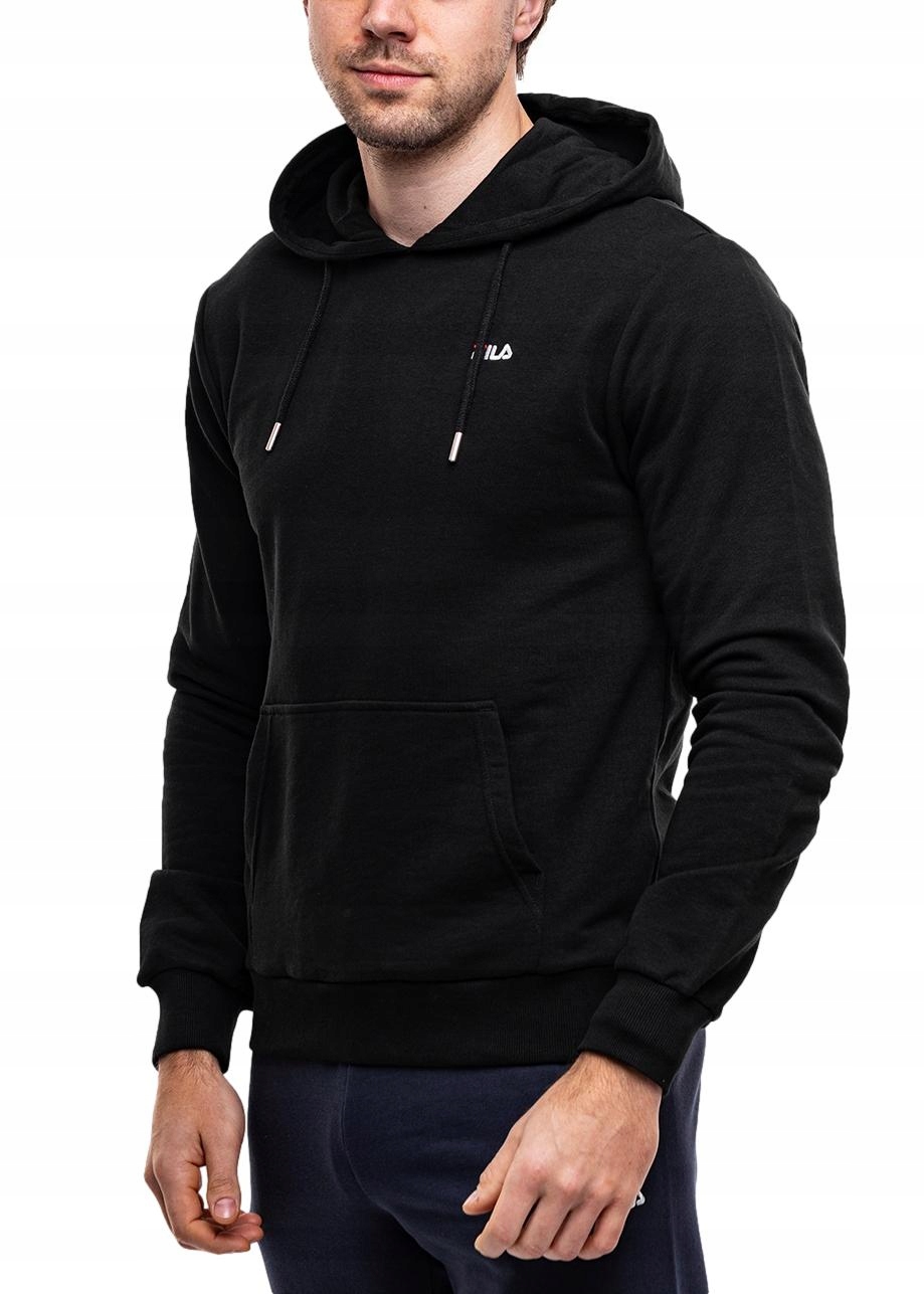 Fila pánská mikina s kapucí sportovní bavlněná pohodlná hoodie, velikost XL